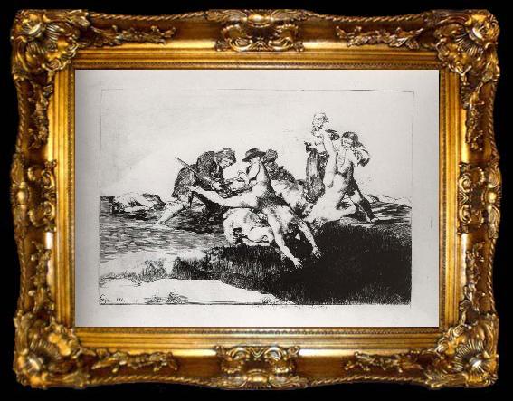 framed  Francisco Goya Caridad, ta009-2